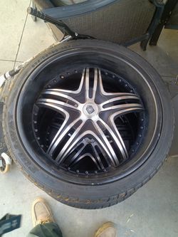 22 Inch 5 Lug