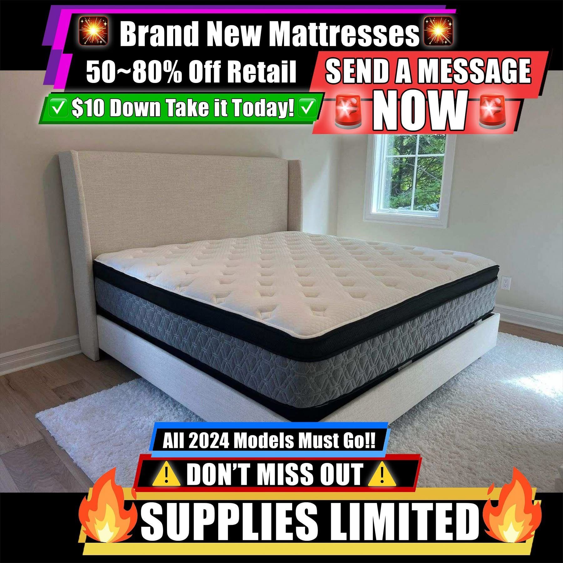 Gone Soon! 50% Off Retail – Luxury Beds