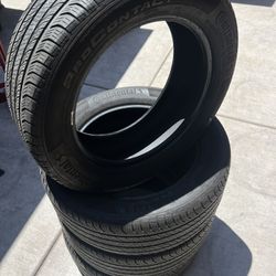 Set of Continental ProContact TX Tires 235/55R18 235 55 18