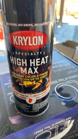 Krylon paint spray color Black High heat max   I have 10 box 6 cans each box total  60 cans  70.00 all