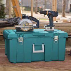 Sterilite 16 Gallon Lockable Footlocker Trunk with Wheels. Large Storage Container Box bin Trunk with Wheels