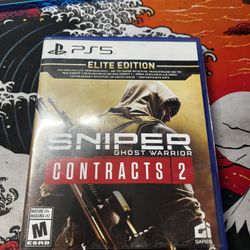 Ps5 PlayStation 5 Sniper Ghost Warrior Contract 2 Physical Disc 