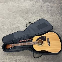 Epiphone AJ 15 NA Acoustic Gibson 6-String Guitar with Soft Case