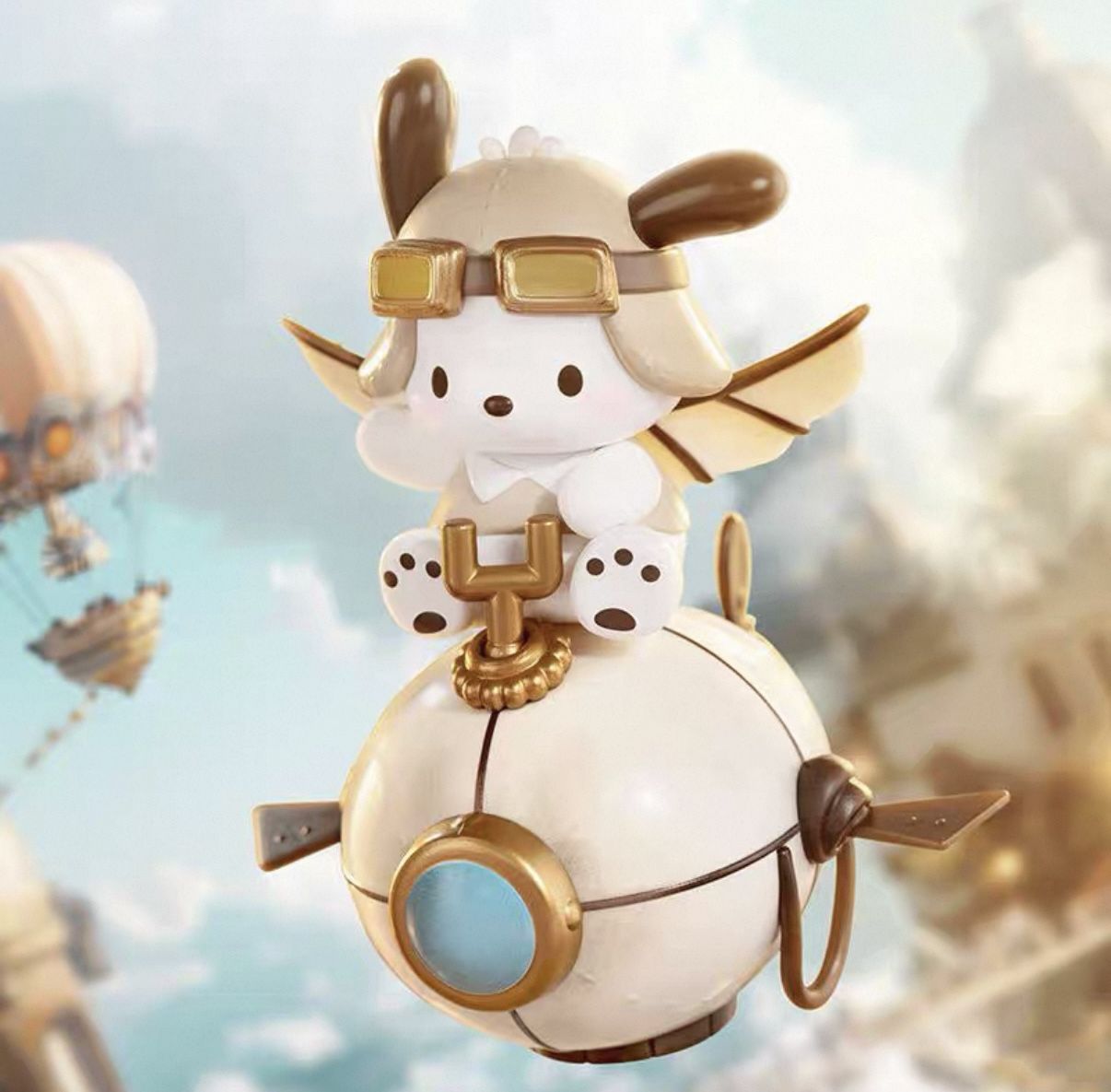 TOPTOY Sanrio Family Steampunk Series Confirmed Blind Box Figure Pochacco