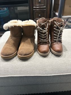 Two Pairs of Women's Winter Boots