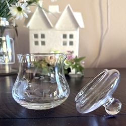 princess house jelly jam condiment jar/lid 3.5"x2.5"