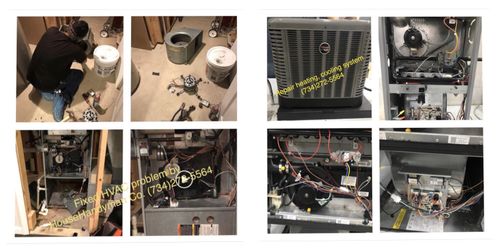 A working HVAC