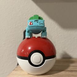 2017 Mega Construx Pokemon Bulbasaur Original Series 1 Building Set Pokeball Toy