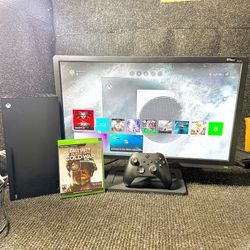 Xbox Series X 1TB Console with Controller and Cables