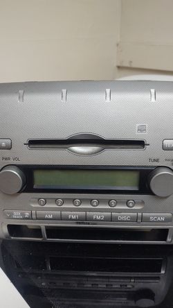 Toyota Tacoma Stock Radio