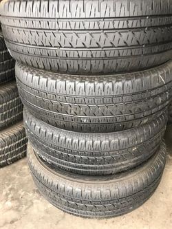 245/60R20 SET OFF 4 BRIDGESTONE