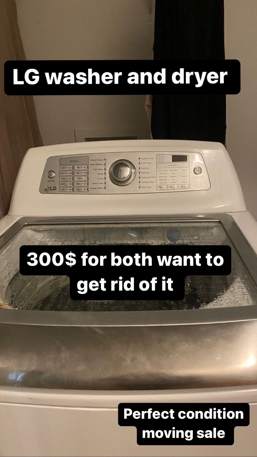 Washer And Dryer 