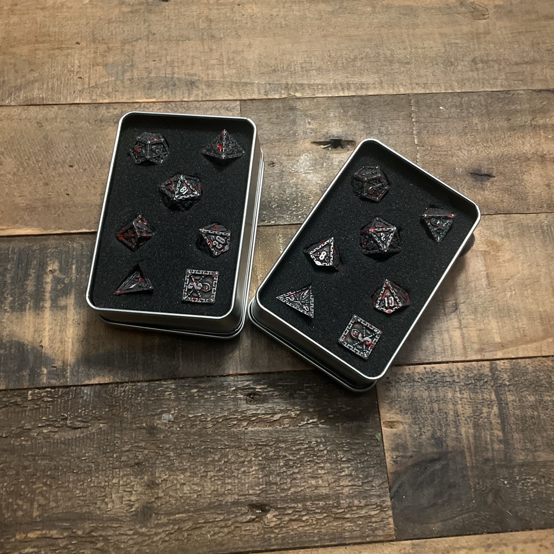 D&D dice set Dungeons and Dragons Only One Left