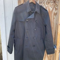Black Coach Trench Coat