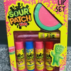 New Sour Patch Kids Lip Set 