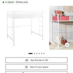 Full Size Platform Loft Bed
