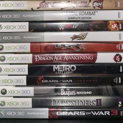Xbox 360 Games (brand new factory sealed) 