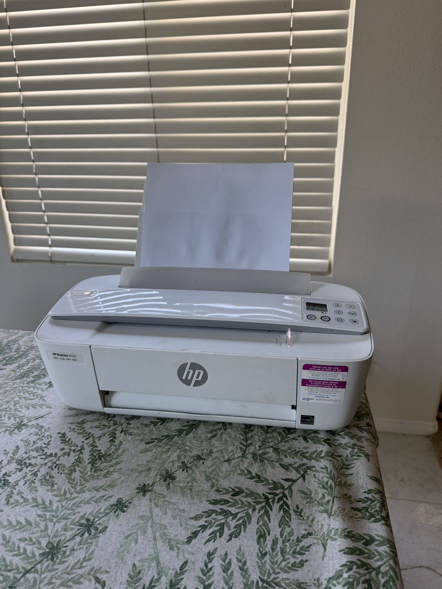 HP Deskjet 3755 printer