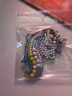 Unicorn keychain