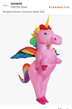Unicorn inflatable costume
