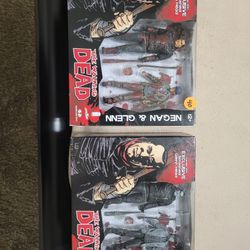 Walking Dead Negan And Glenn 2 Pack