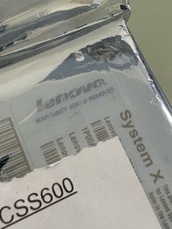 Lenovo System X 1.2 TB SAS 10kRPM 6GB Hard Drives (2)