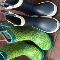 Used Size 6 Boys Rain Boots Used