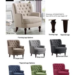 Wingback Armchairs