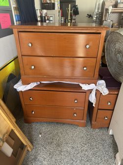 3 Stackable Closet Dressers / End Of Bed Dresser H22x33xW25 