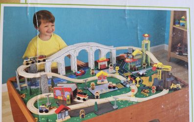 Train Table With Accessories New In Box