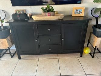 Tv console with cabinet