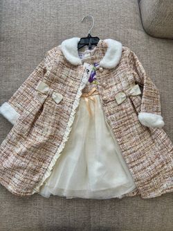 4T girls dress set