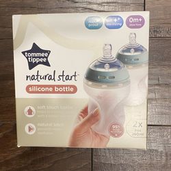 NEW Tommee Tippee Silicone Bottles