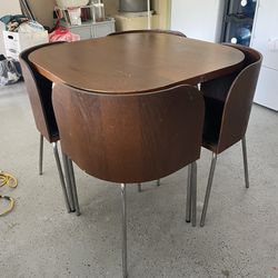FREE table with Chairs Game/dining Table 