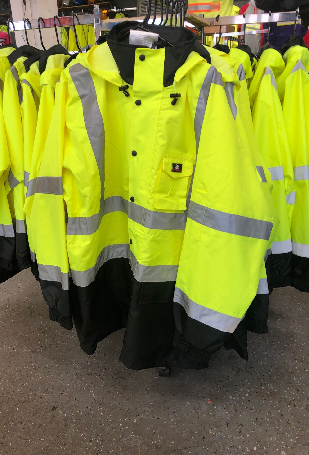 Lightweight waterproof Safety Jacket