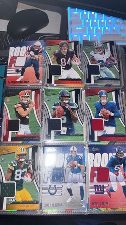 Football card patches (read description)