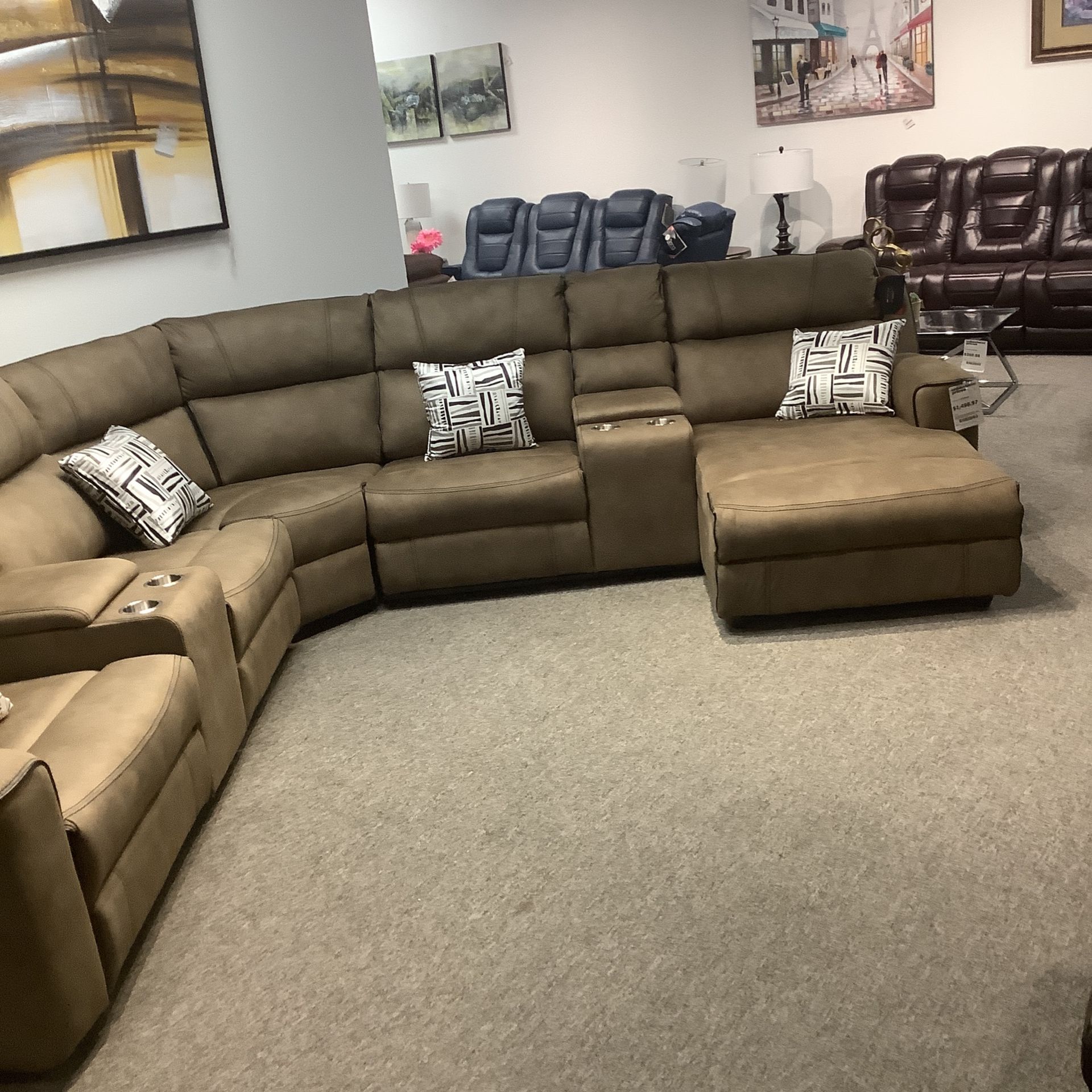 Large Sectional Reclining