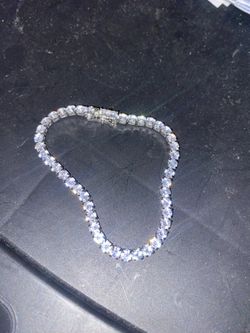 Moissanite tennis bracelet
