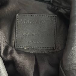 All Saints Leather Jacket 