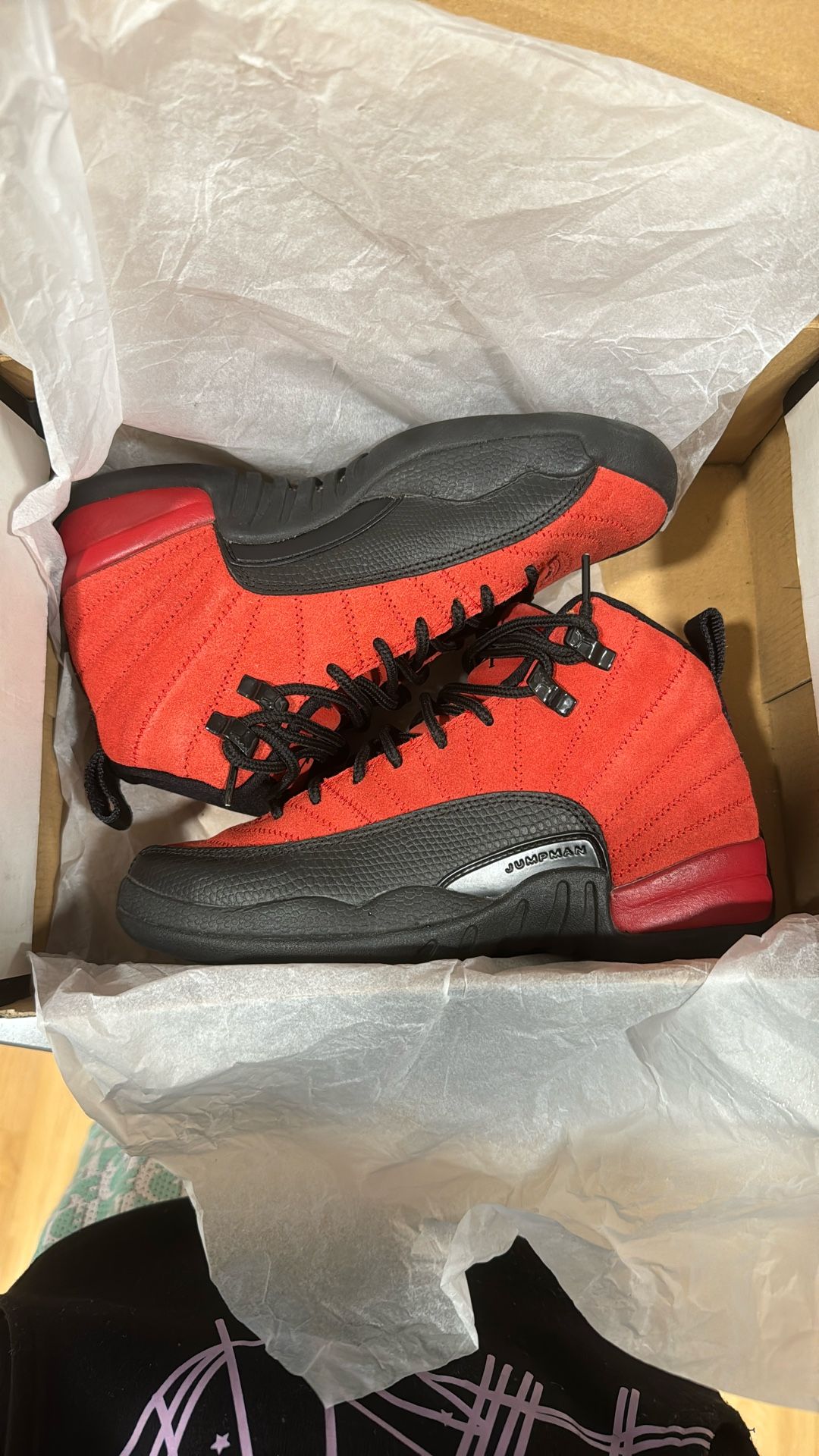 Jordan 12’s Reverse Flu Games