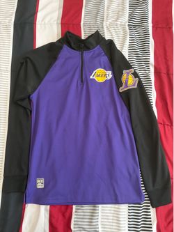 LA LAKERS LONGSLEEVE QUARTERZIP
