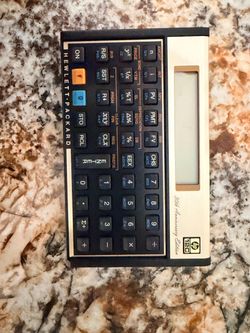 HP 12C 30th Anniversary Edition Financial Calculator