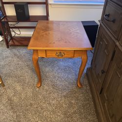 Solid Wood Night Stand 