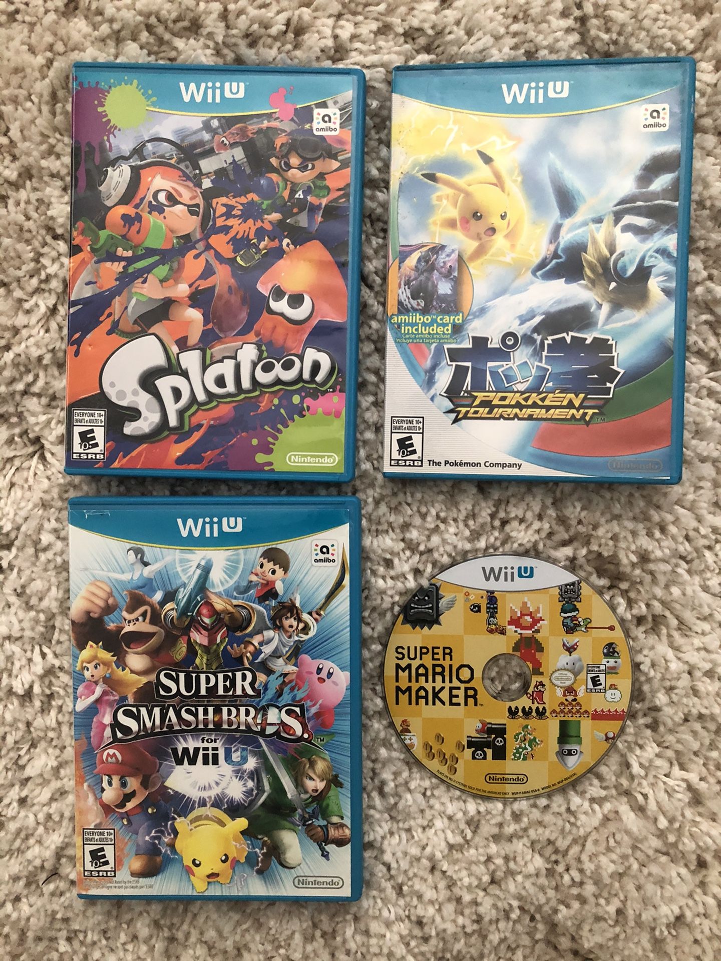 Nintendo Wii U games