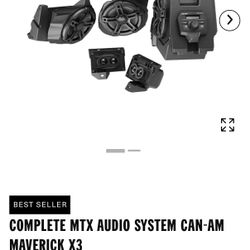 MTX audio System Can-am Maverick X3