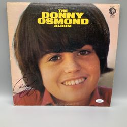 DONNY OSMOND,  "THE DONNY OSMOND ALBUM" 1ST SOLO VINYL ALBUM, JSA COA
