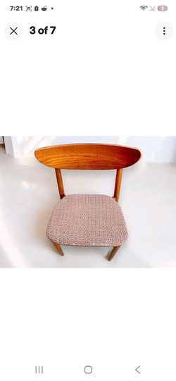 Mid-Century Modern Wood Dining Chair