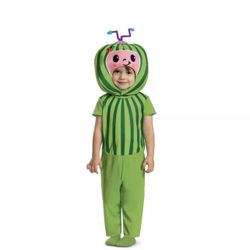 Cocomelon Melon Toddler costume Size 3T-4T