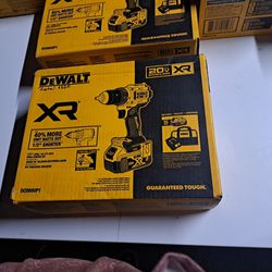 DeWalt XR 20V. 1/2" drill/driver kit