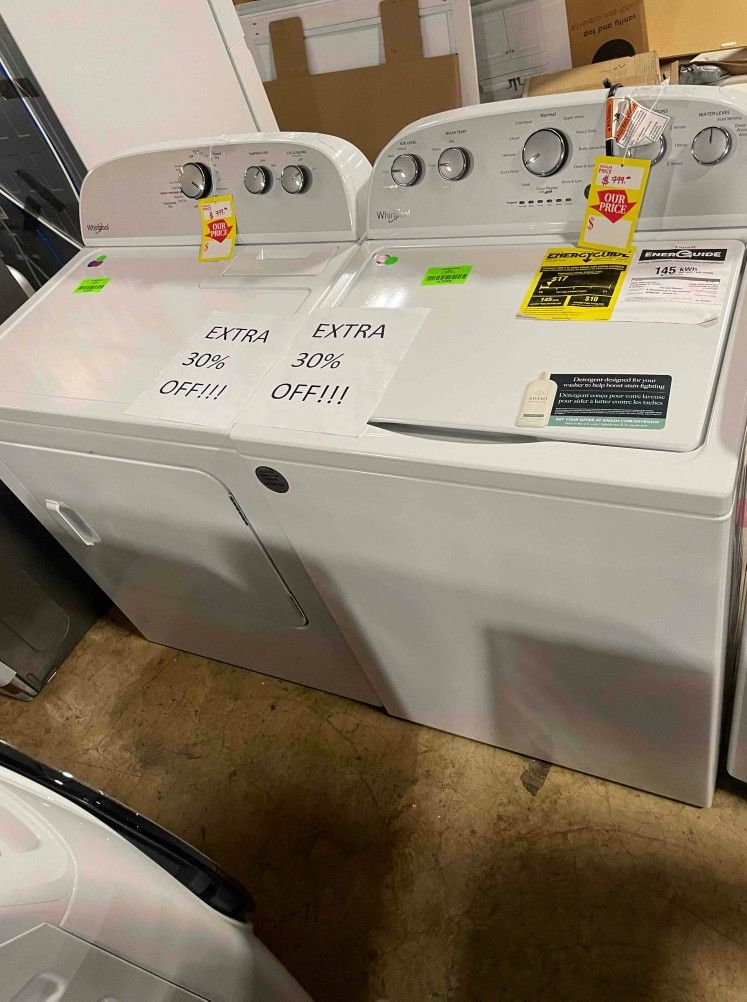 Whirlpool Washer   Dryer Set